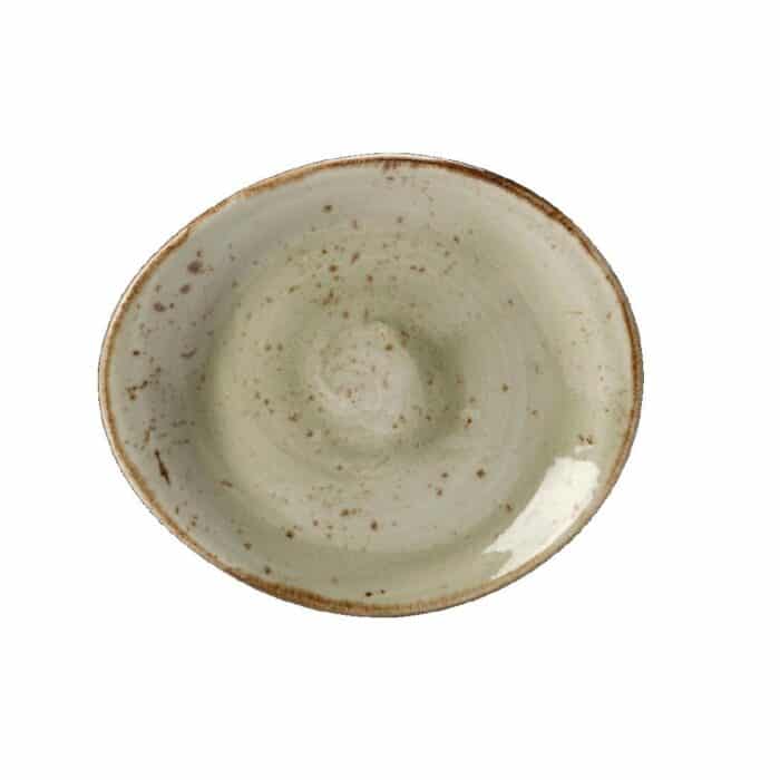 Steelite Craft Green Freestyle Plates 155mm