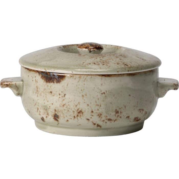 Steelite Craft Green Soup Casserole Bowls 425ml