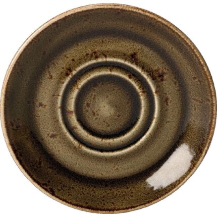 Steelite Craft Brown Saucers 117mm