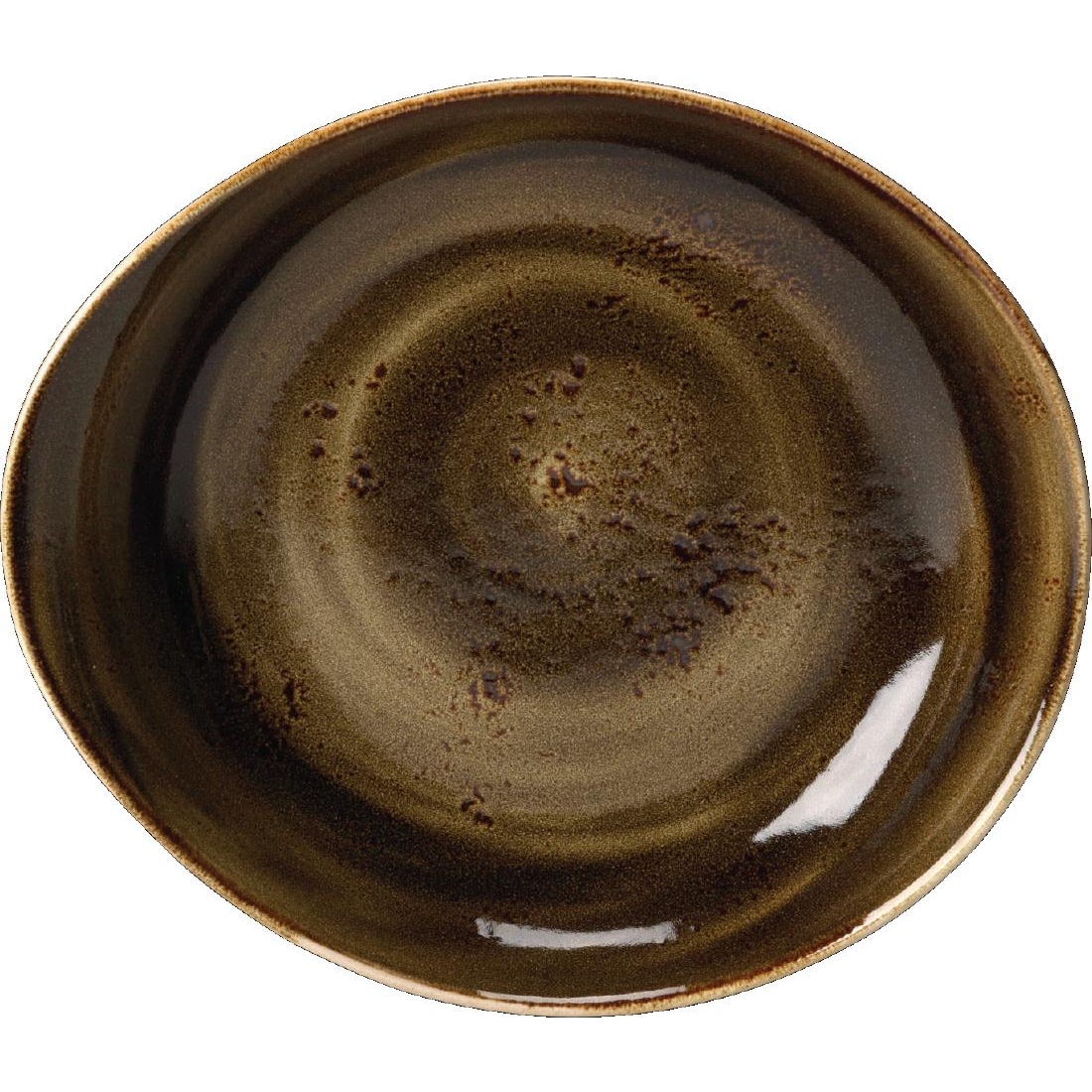 Steelite Craft Brown Freestyle Bowls 180mm