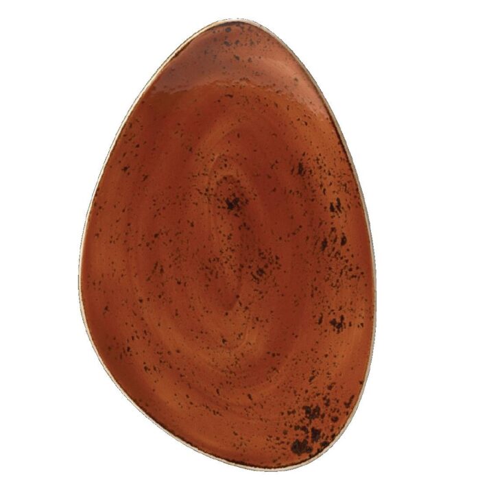 Steelite Craft Terracotta Freestyle Plates 370mm