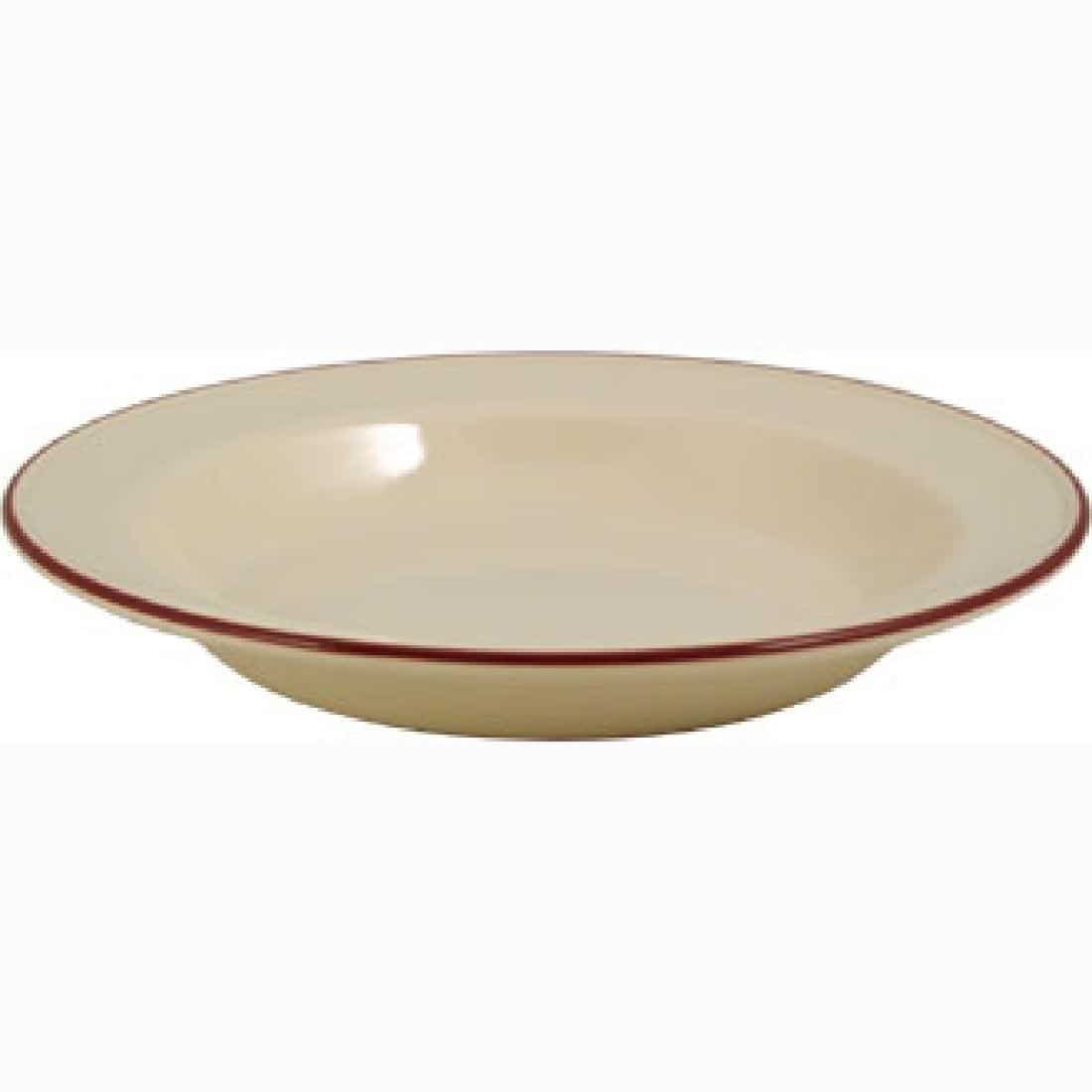 Steelite Empire Claret Soup Plates 215mm