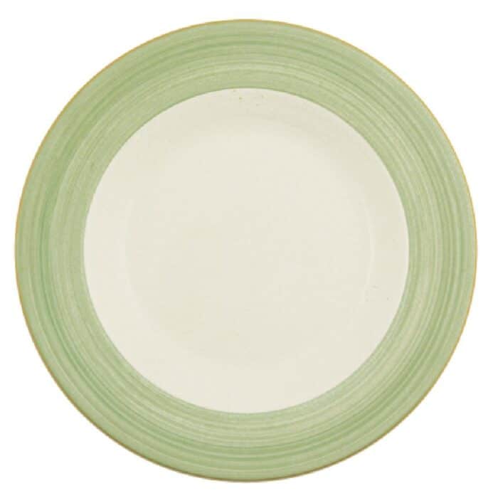 Steelite Rio Green Slimline Plates 255mm