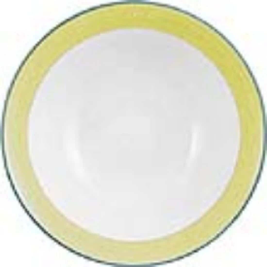 Steelite Rio Yellow Oatmeal Bowls 165mm