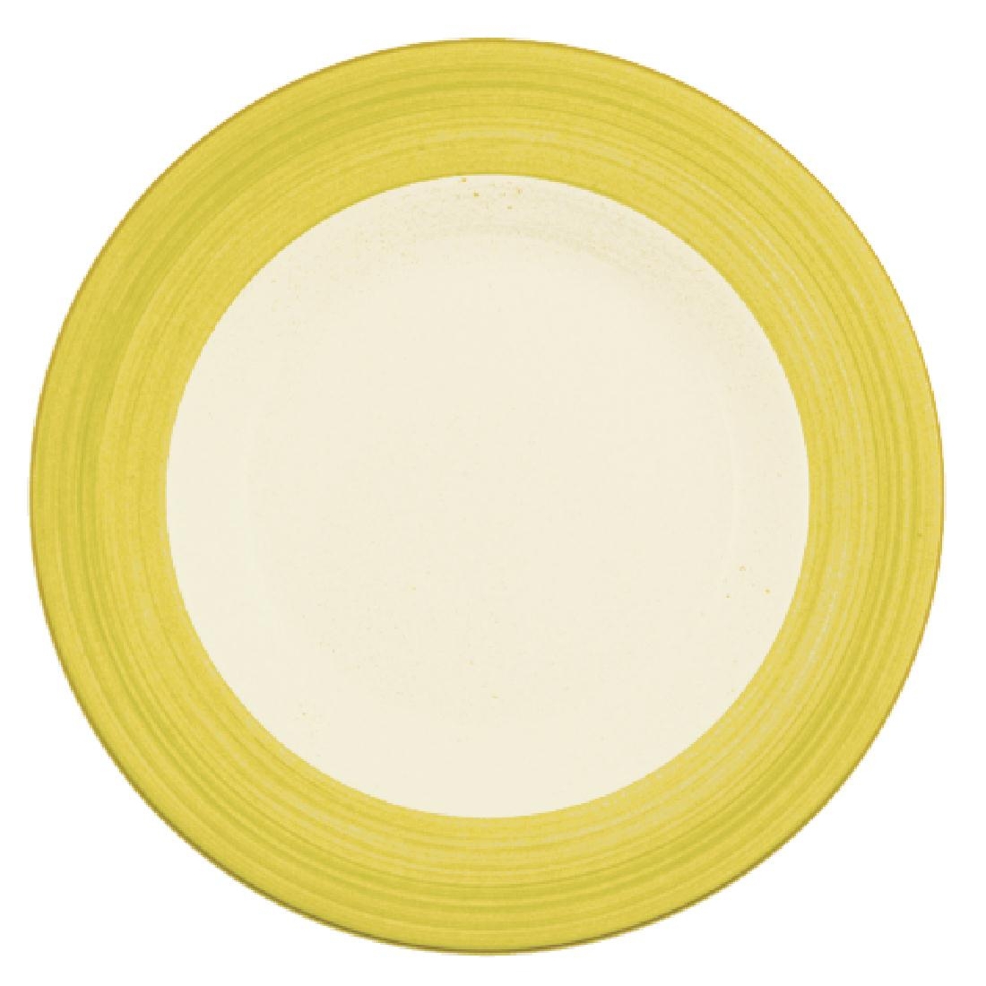 Steelite Rio Yellow Slimline Plates 270mm
