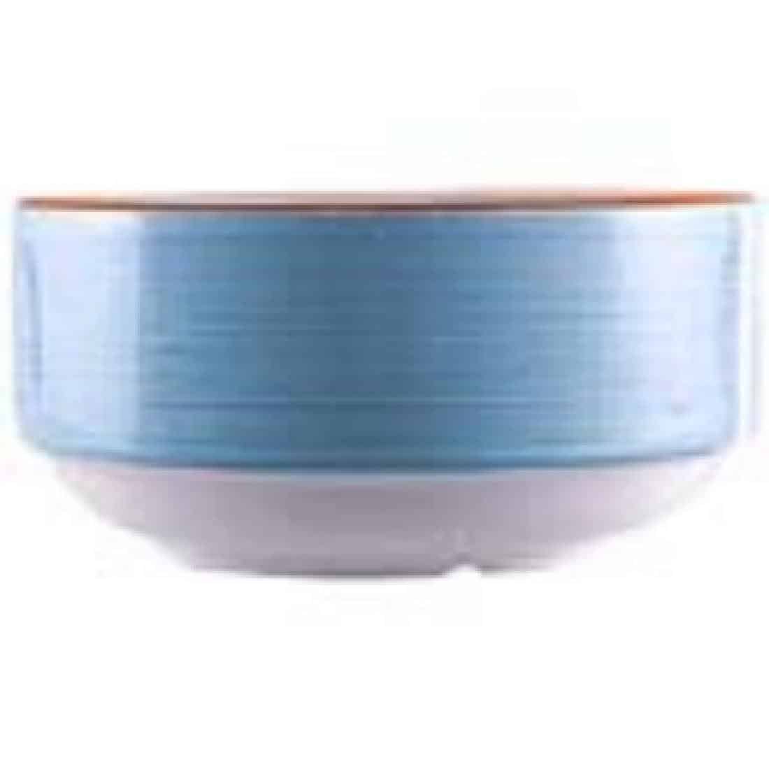 Steelite Rio Blue Stacking Soup Bowls 285ml