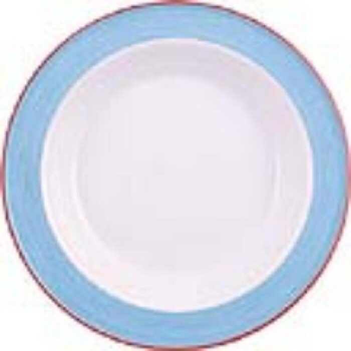 Steelite Rio Blue Soup Plates 215mm