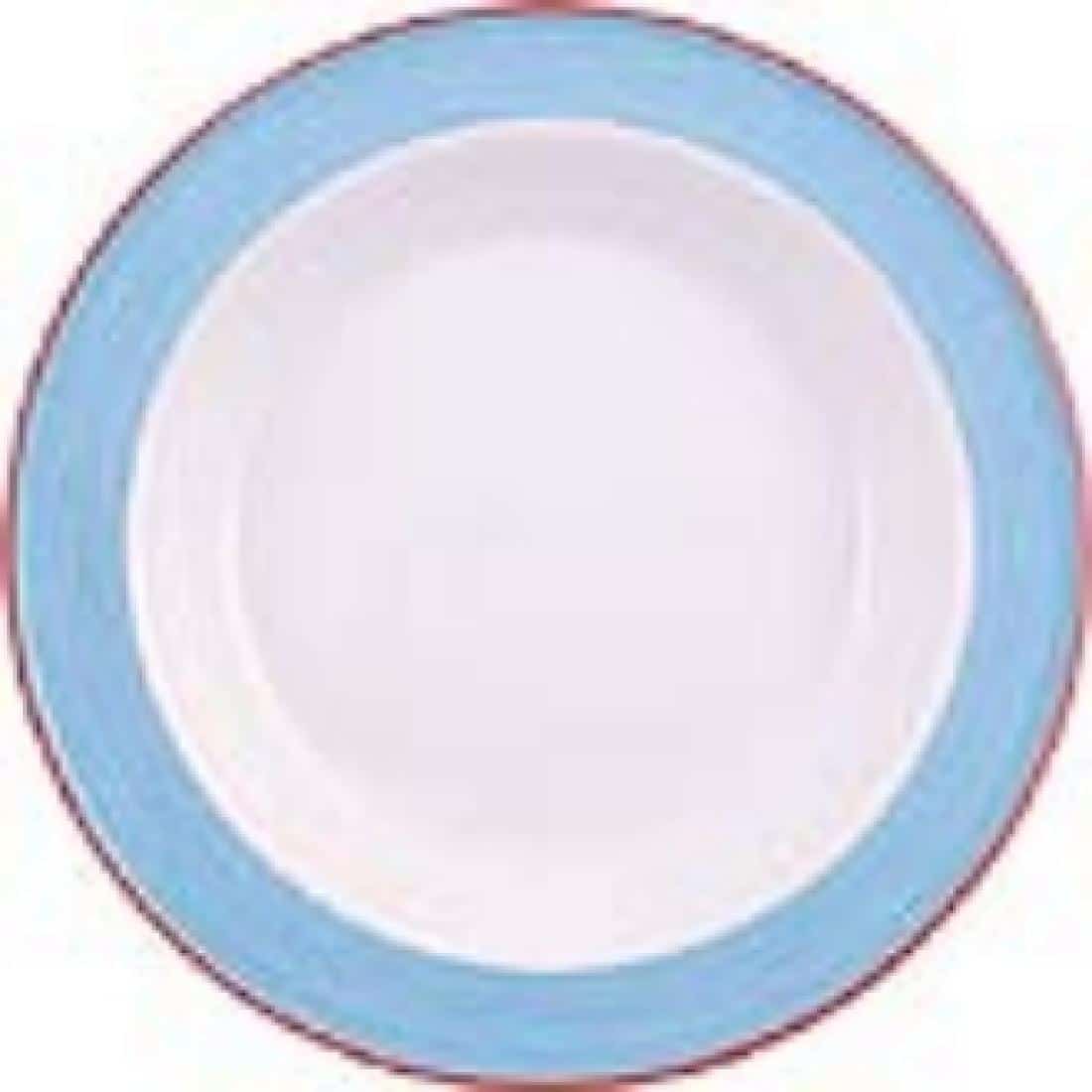 Steelite Rio Blue Soup Plates 215mm