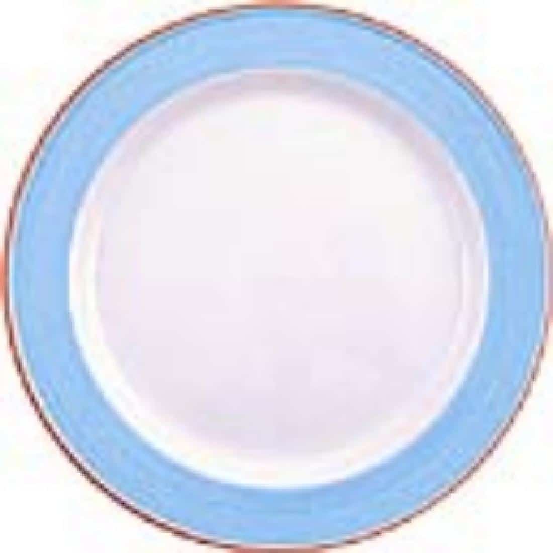 Steelite Rio Blue Service Plates 300mm