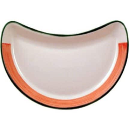 Steelite Rio Pink Crescent Salad Plates 202mm