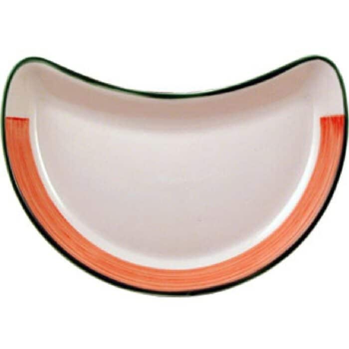 Steelite Rio Pink Crescent Salad Plates 202mm