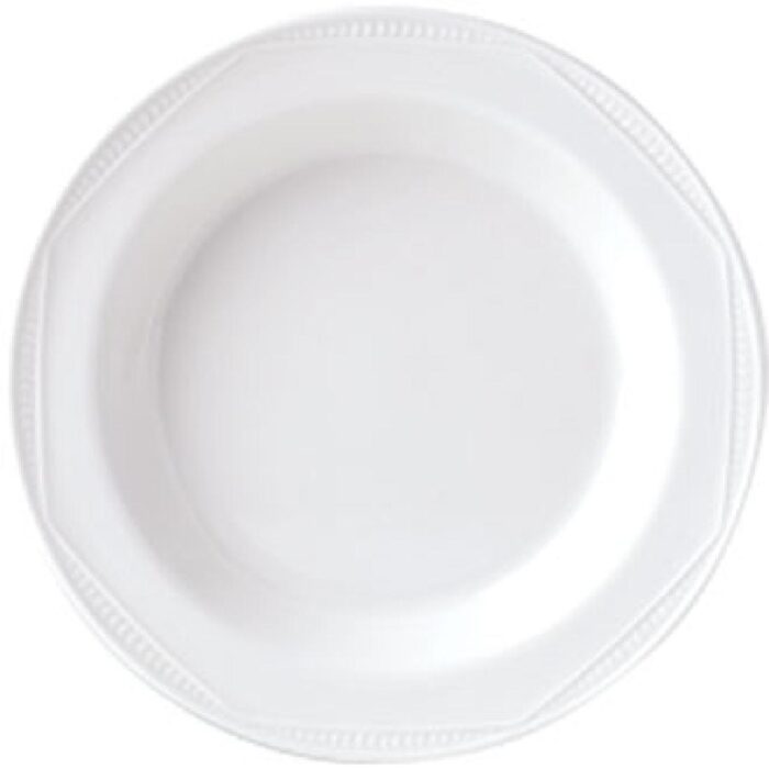 Steelite Monte Carlo White Soup Plates 215mm