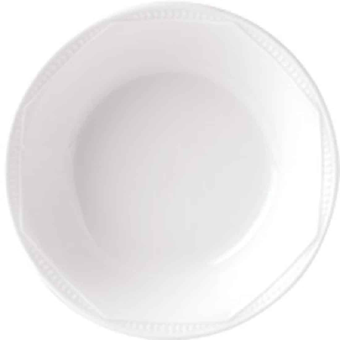 Steelite Monte Carlo White Oatmeal Bowls 150mm