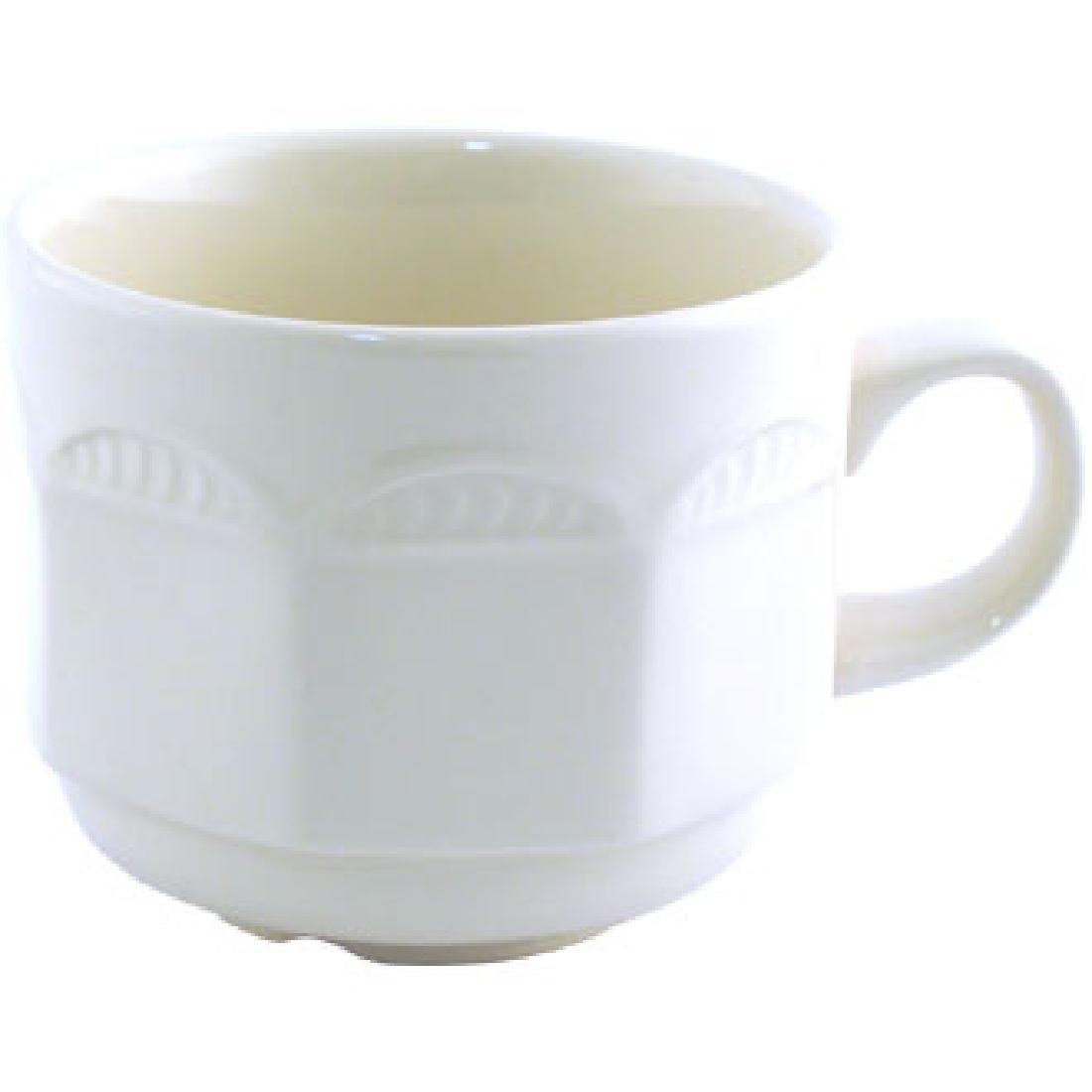 Steelite Monte Carlo White Tea Cups 200ml