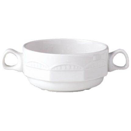 Steelite Monte Carlo White Soup Cups 285ml