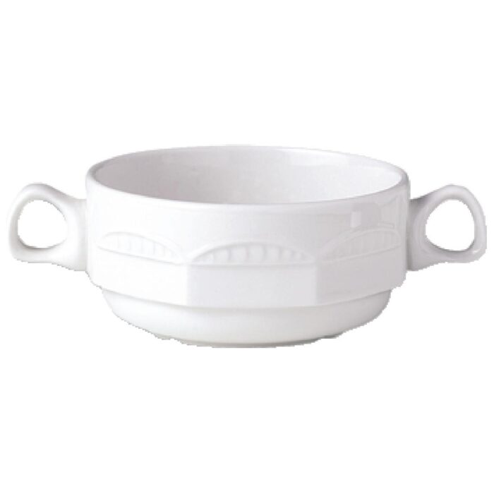 Steelite Monte Carlo White Soup Cups 285ml