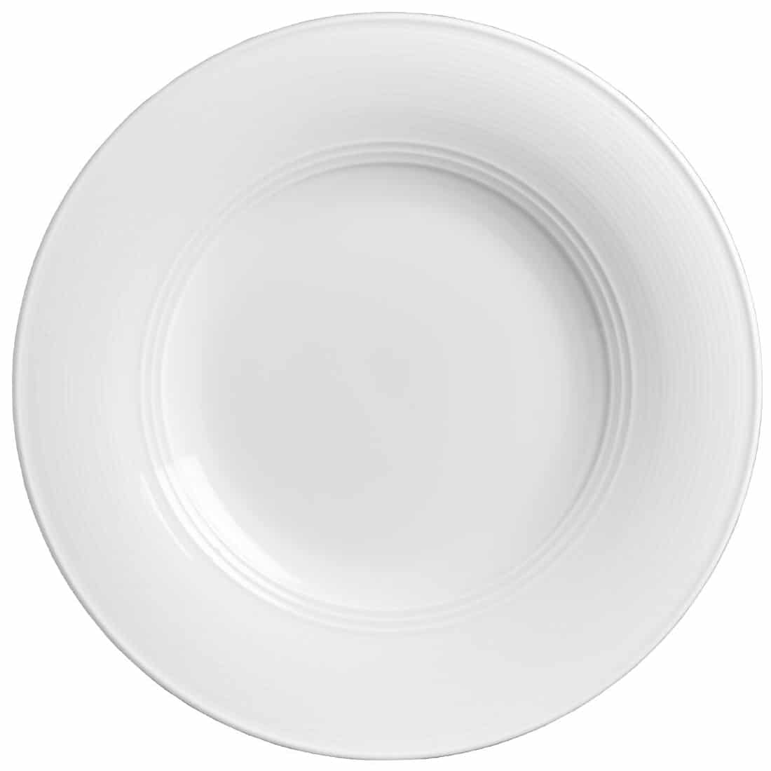 Steelite Ozorio Aura Broad Rim Coupe Plates 300mm