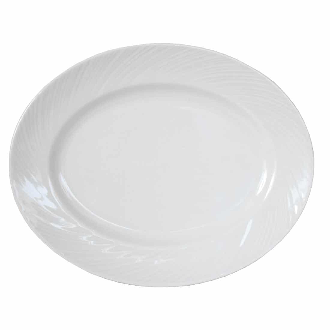 Steelite Spyro Oval Plates 330mm