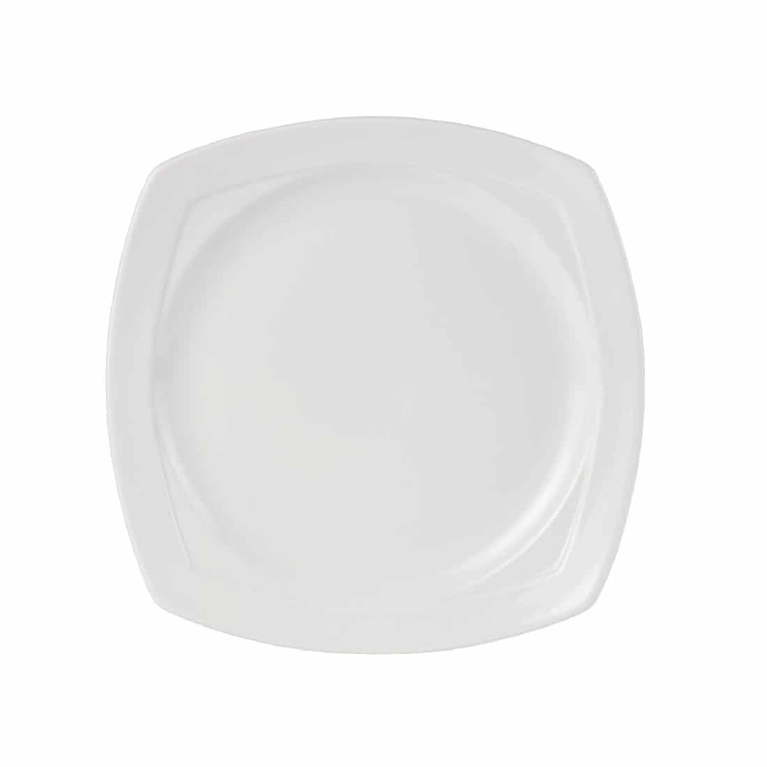 Steelite Simplicity White Harmony Square Plates 280mm