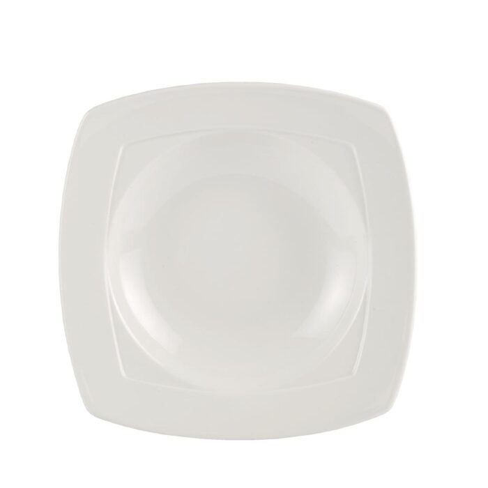 Steelite Simplicity White Harmony Square Bowls 180mm