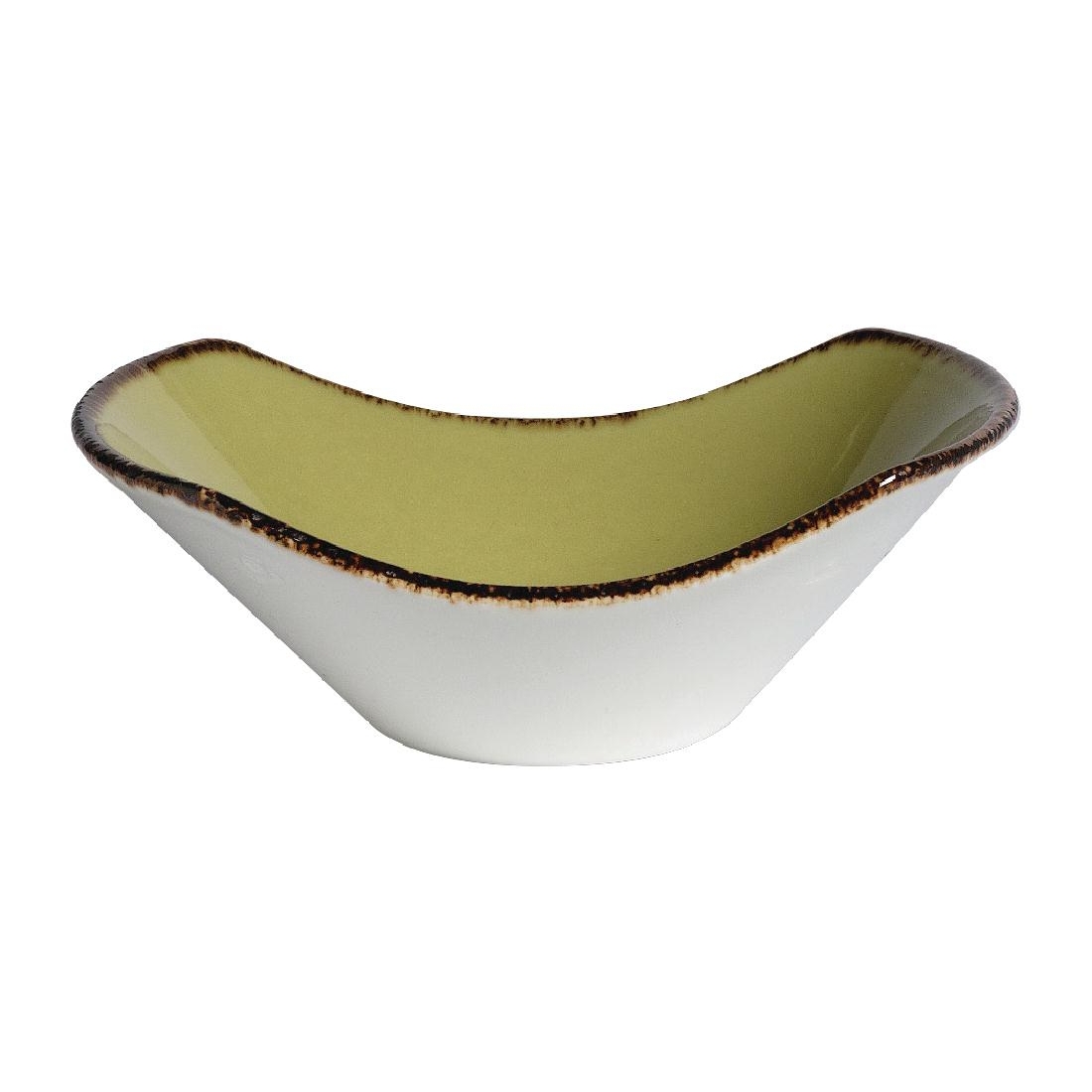 Steelite Terramesa Olive Scoop Bowls 165mm