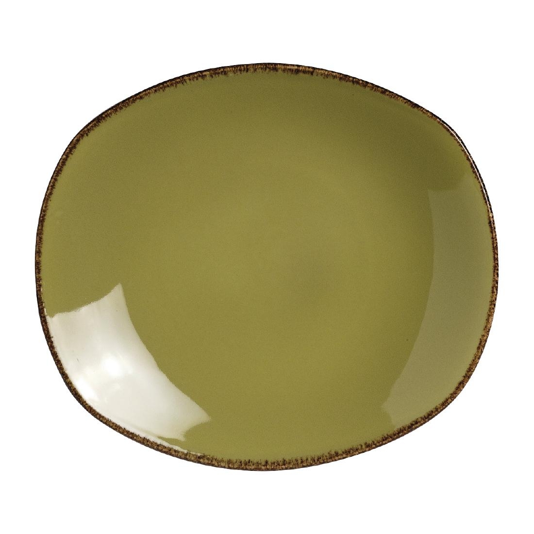 Steelite Terramesa Olive Spice Plates 305mm