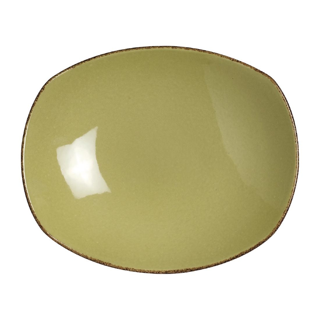 Steelite Terramesa Olive Zest Platters 255mm