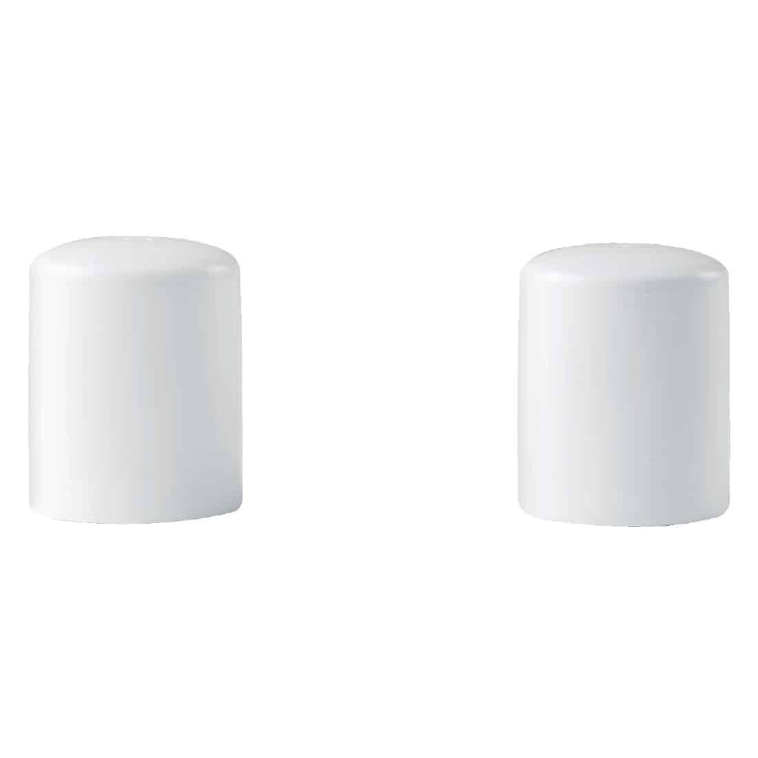 Steelite Monaco White Vogue Pepper Shakers