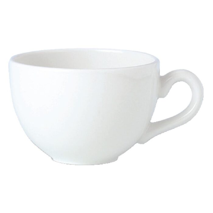 Steelite Simplicity White Low Empire Espresso Cups 85ml