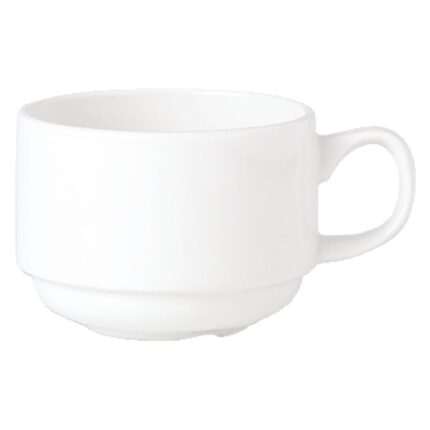 Steelite Simplicity White Stacking Espresso Cups 100ml