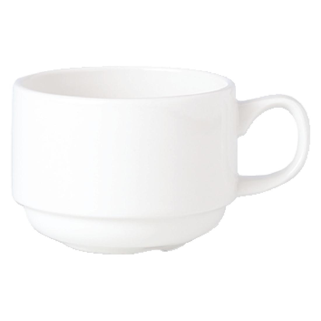 Steelite Simplicity White Stacking Espresso Cups 100ml