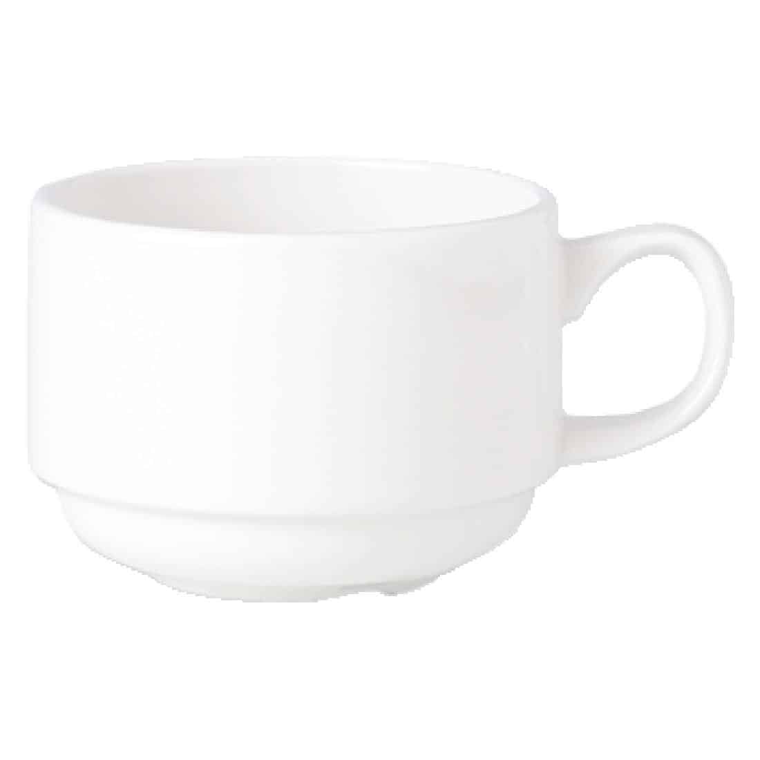 Steelite Simplicity White Stacking Espresso Cups 100ml