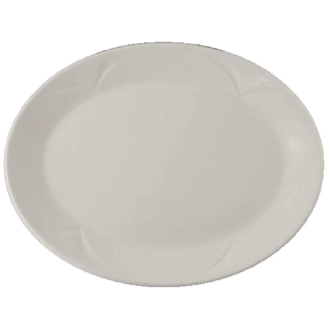 Steelite Bianco Oval Plates 280mm