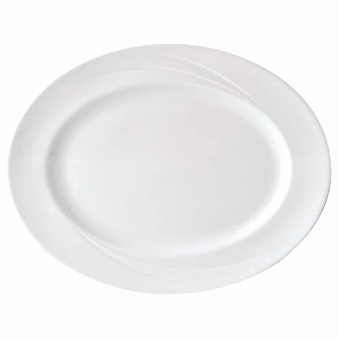 Steelite Alvo Oval Venitia Dishes 202mm