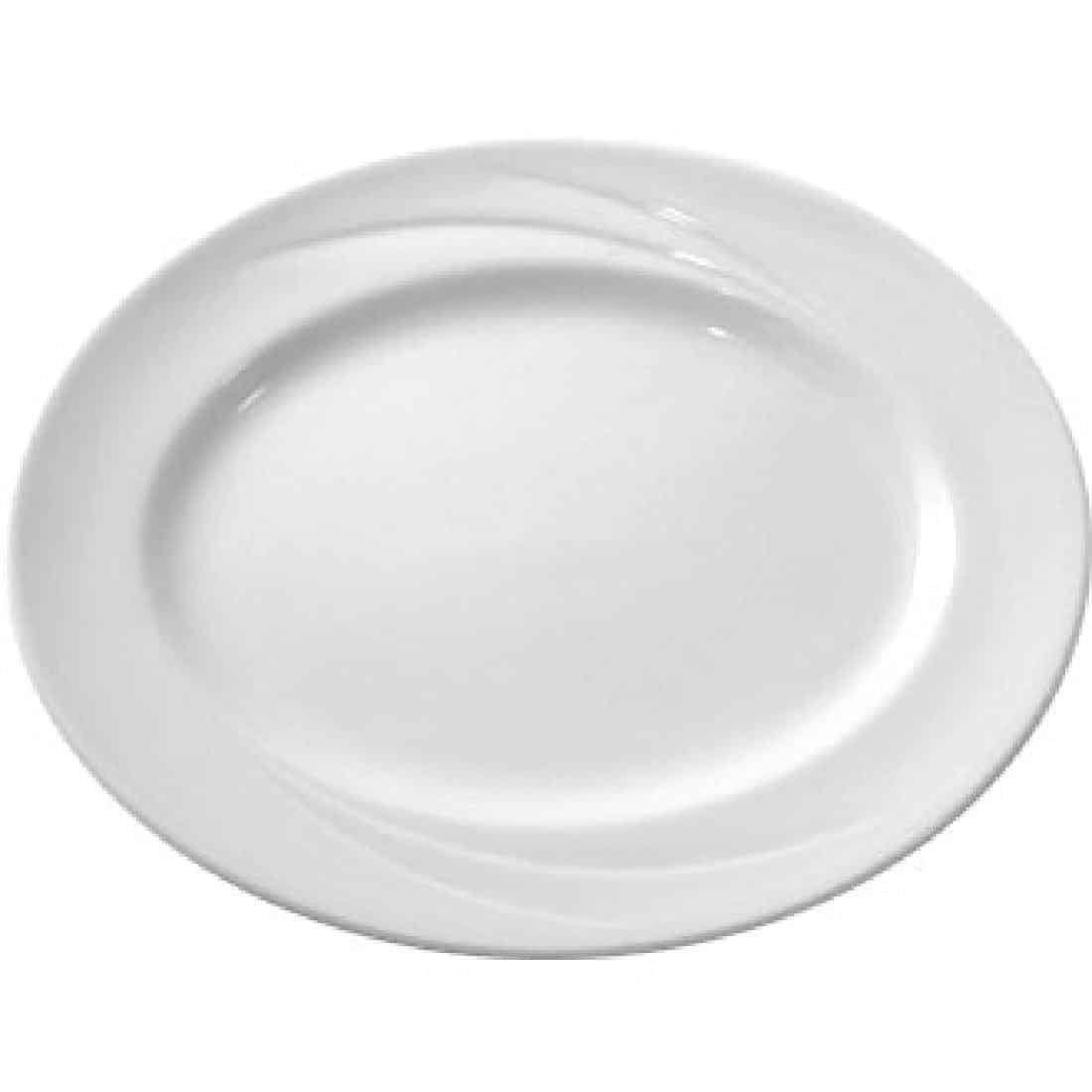 Steelite Alvo Oval Venitia Dishes 330mm