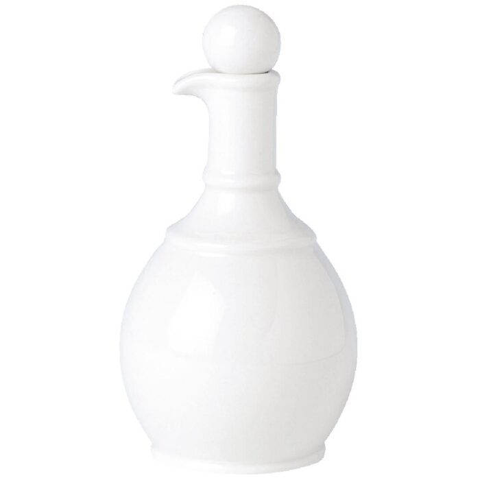 Steelite Simplicity White Oil or Vinegar Jars