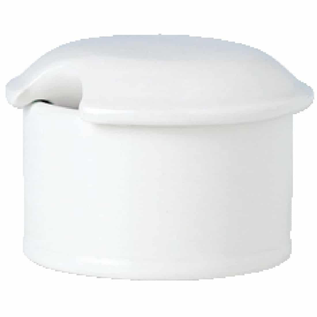 Steelite Simplicity White Mustard Dipper Lids