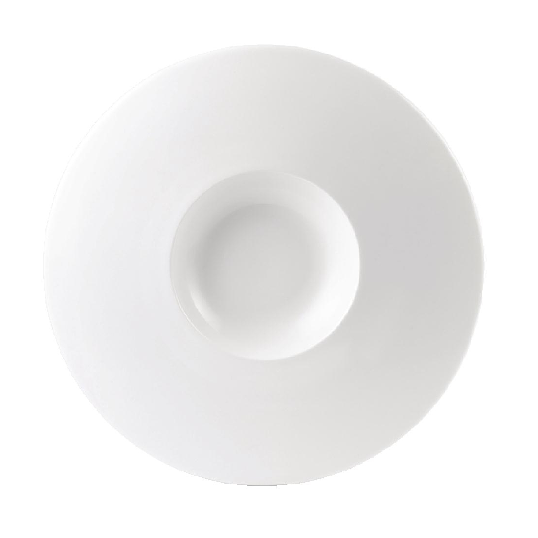 Steelite Monaco White Float Medium Well Bowls 305mm