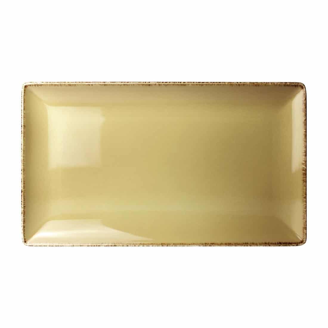 Steelite Terramesa Rectangle Plate Wheat 270 x 167mm