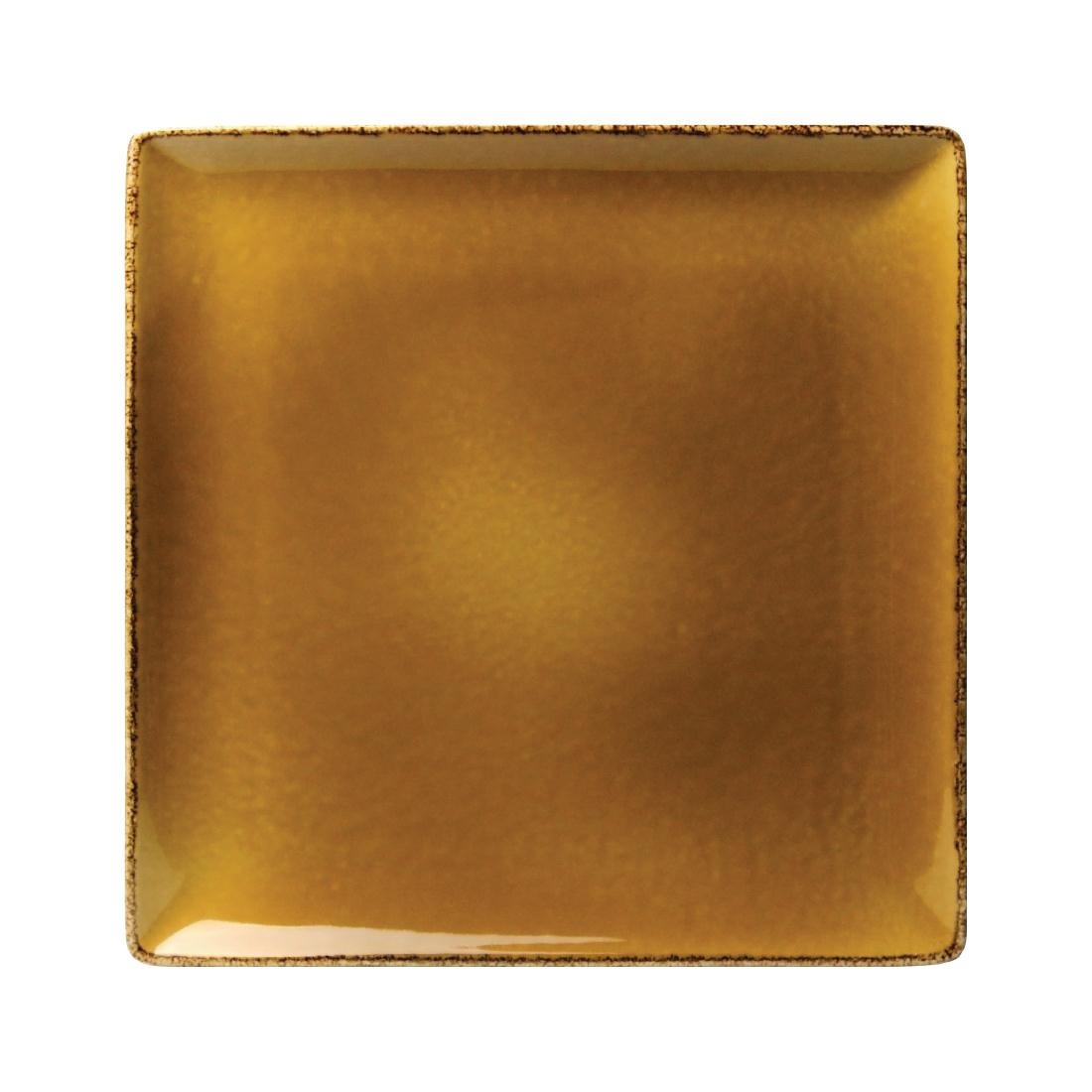 Steelite Terramesa Square Plate Mustard 270 x 270mm