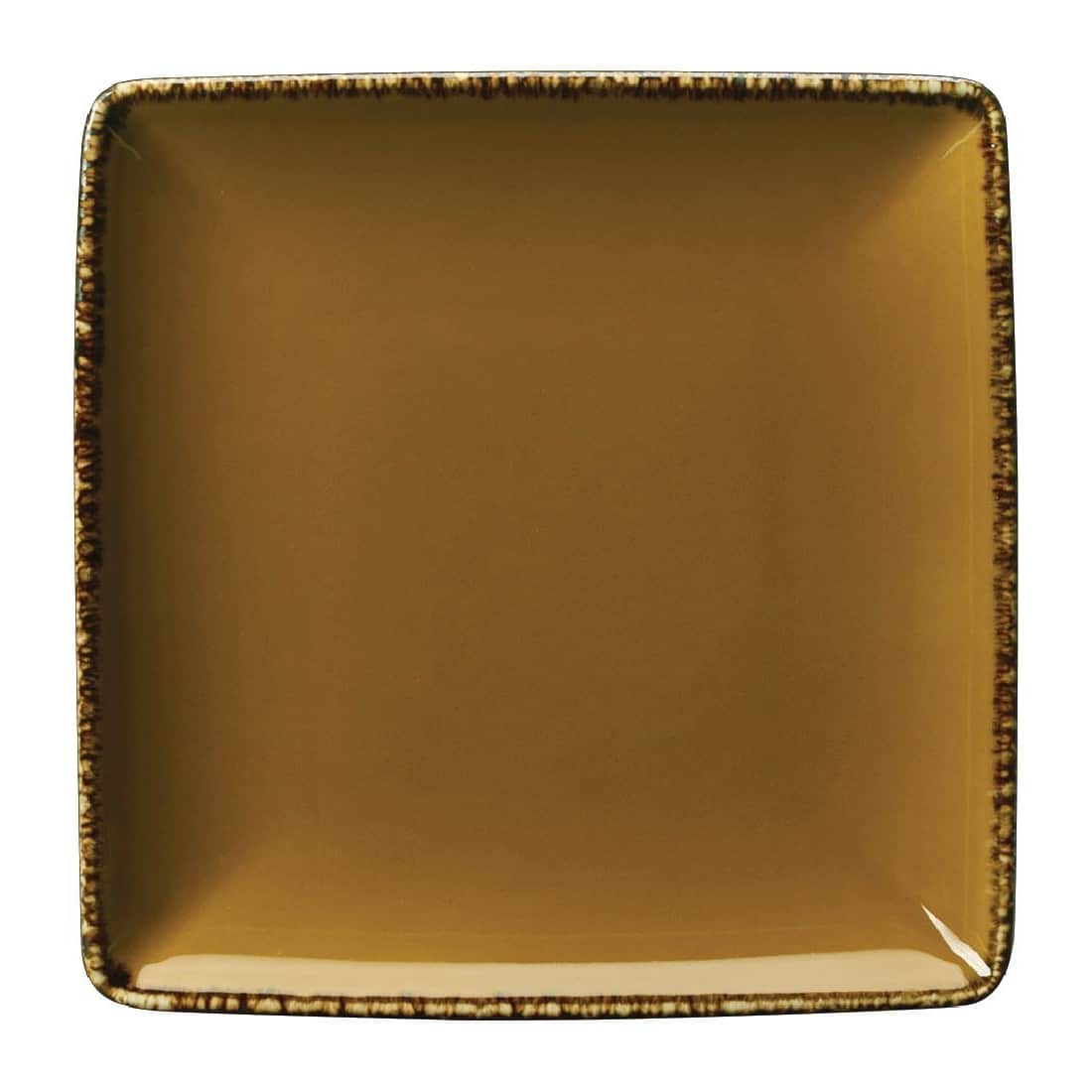 Steelite Terramesa Square Plate Mustard 100 x 100mm