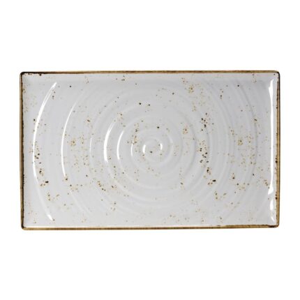 Steelite Craft White Melamine GN 1/1 Rectangular Platter 530mm
