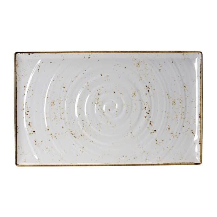 Steelite Craft White Melamine GN 1/1 Rectangular Platter 530mm