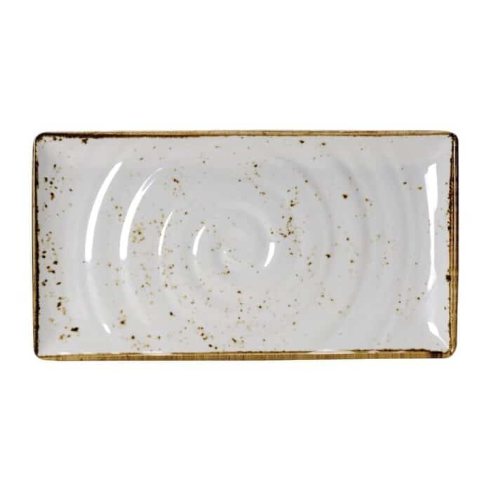 Steelite Craft White Melamine GN 1/3 Rectangular Platter 325mm