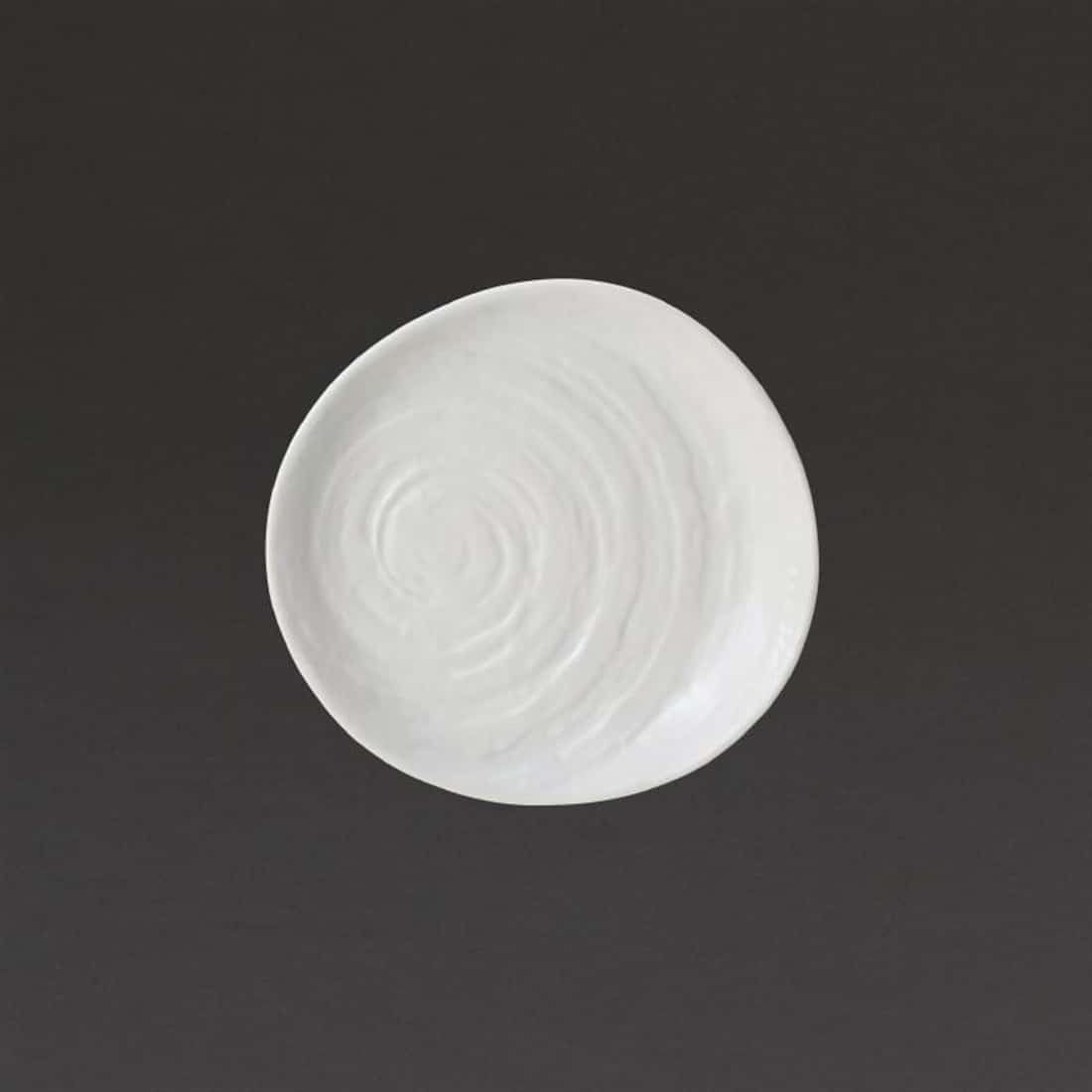 Steelite Scape White Melamine Plates 165mm