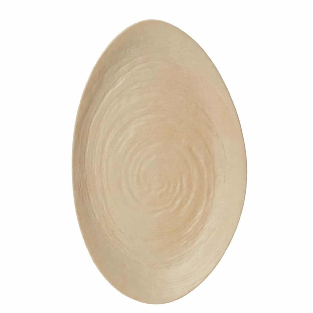 Steelite Scape Papyrus Melamine Oval Platters 400mm