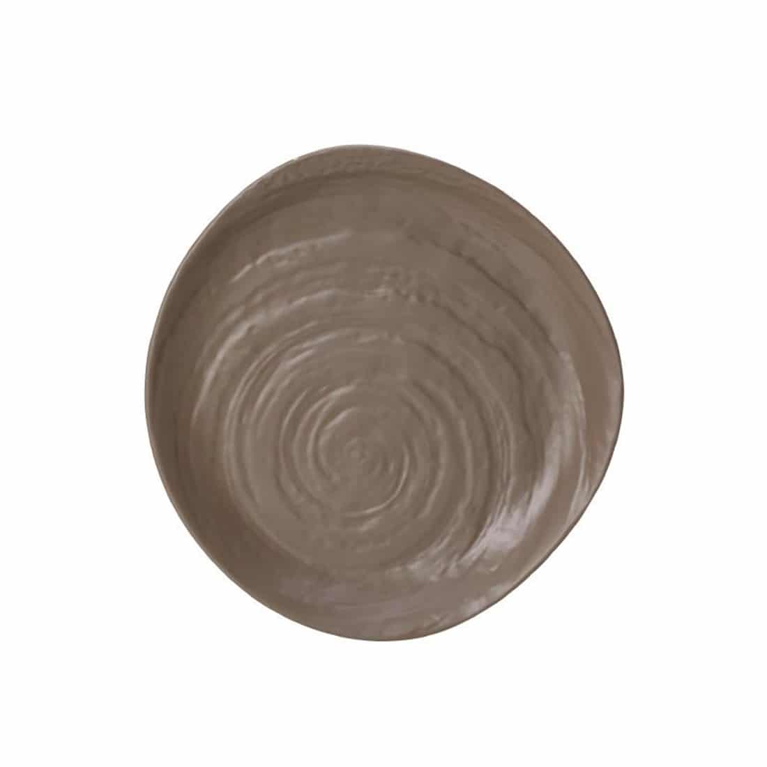 Steelite Scape Mushroom Melamine Plates 230mm