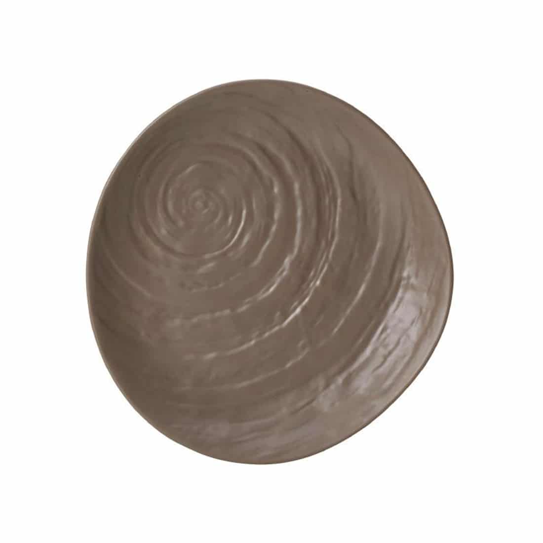 Steelite Scape Mushroom Melamine Plates 280mm