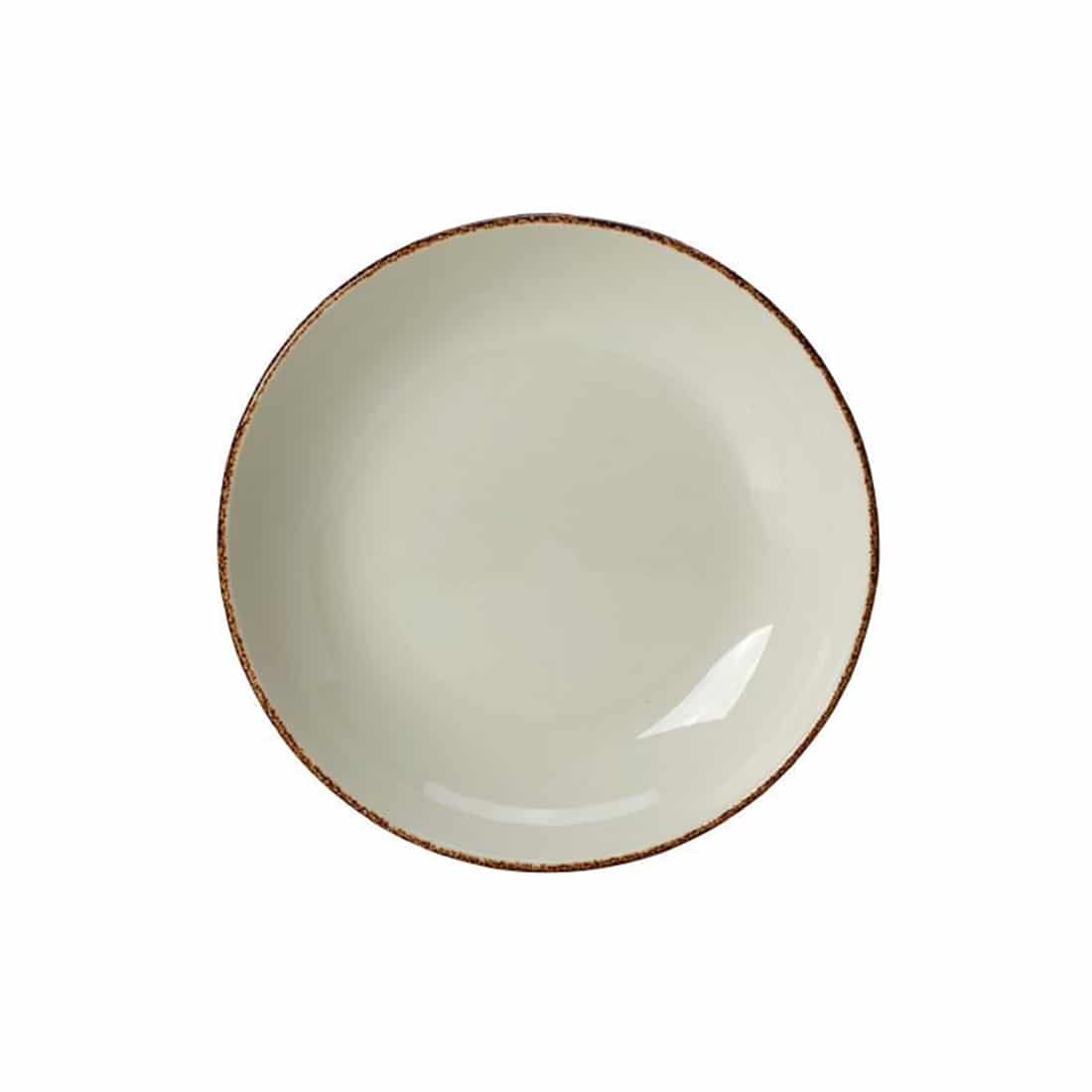 Steelite Brown Dapple Coupe Bowls 253mm