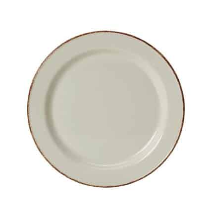 Steelite Brown Dapple Slimline Plates 270mm